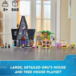 LEGO 75583 Despicable Me 4 Minions And Gru's Family Mansion Shop