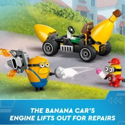 LEGO 75580 Despicable Me 4 Minions And Banana Car Hot