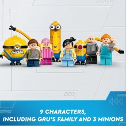 LEGO 75583 Despicable Me 4 Minions And Gru's Family Mansion Shop
