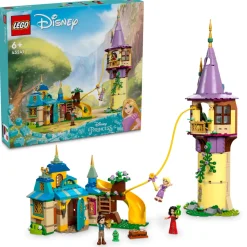 LEGO 43241 Disney Princess Rapunzel's Tower & The Snuggly Duckling Shop