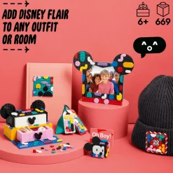 LEGO 41964 Dots Disney Mickey Mouse & Minnie Mouse Back To School Project Box Online
