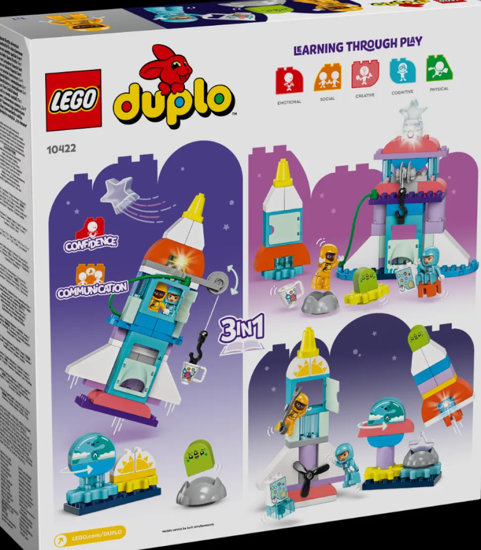 LEGO 10422 Duplo 3 In 1 Space Shuttle Adventure Fashion