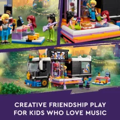 LEGO 42619 Friends Pop Star Music Tour Bus New