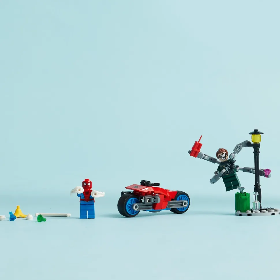 LEGO 76275 Marvel Motorcycle Chase: Spider-Man Vs. Doc Ock Flash Sale