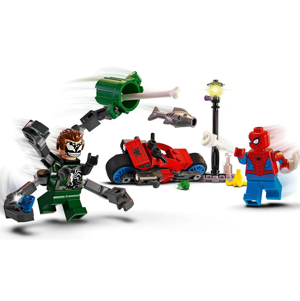 LEGO 76275 Marvel Motorcycle Chase: Spider-Man Vs. Doc Ock Flash Sale