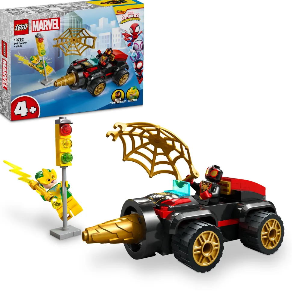 LEGO 10792 Marvel Spidey Drill Spinner Vehicle Fashion