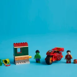 LEGO 76287 Marvel Super Heroes Iron Man With Bike And The Hulk Fashion