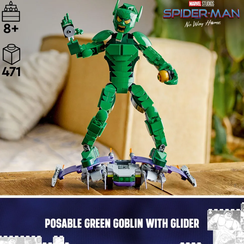 LEGO 76284 Marvel Super Heroes Green Goblin Construction Figure New