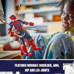 LEGO 76298 Marvel Super Heroes Iron Spider-Man Construction Figure Sale