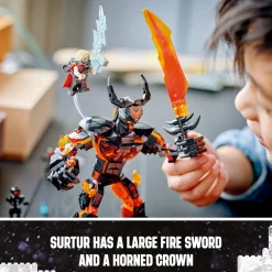 LEGO 76289 Marvel Super Heroes Thor Vs. Surtur Construction Figure Shop