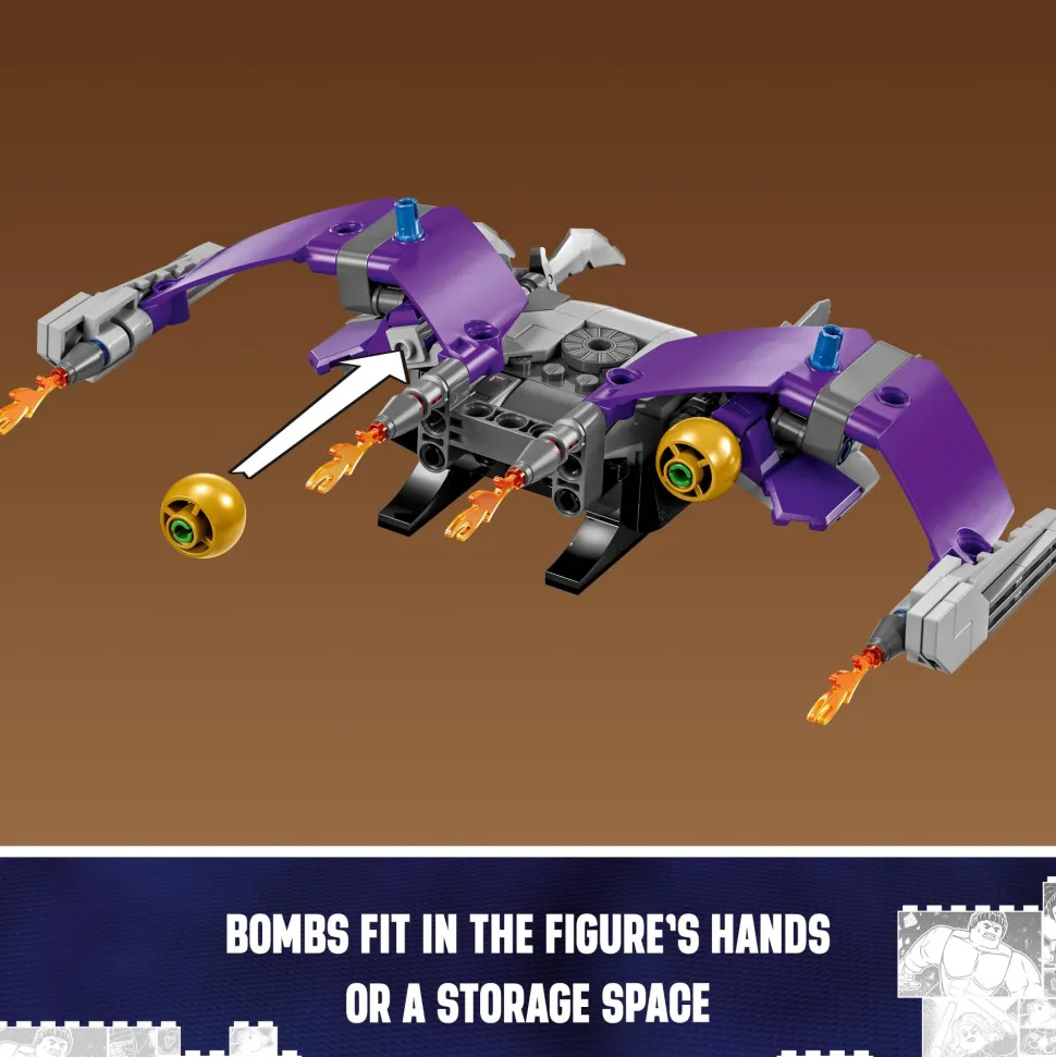 LEGO 76284 Marvel Super Heroes Green Goblin Construction Figure New