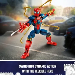 LEGO 76298 Marvel Super Heroes Iron Spider-Man Construction Figure Sale