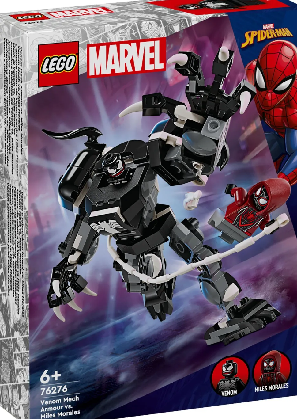 LEGO 76276 Marvel Venom Mech Armor Vs. Miles Morales Hot
