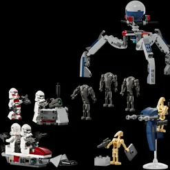 LEGO 75372 Star Wars Clone Trooper & Battle Droid Battle Pack Online