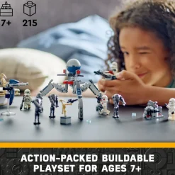LEGO 75372 Star Wars Clone Trooper & Battle Droid Battle Pack Online