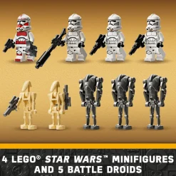 LEGO 75372 Star Wars Clone Trooper & Battle Droid Battle Pack Online
