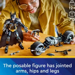 LEGO 76273 Super Heroes Batman Construction Figure And The Bat-Pod Bike Online