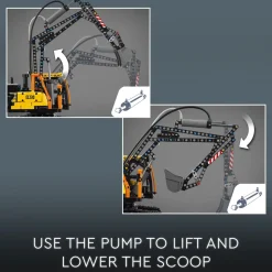 LEGO 42175 Technic Volvo Fmx Truck & Ec230 Electric Excavator Cheap