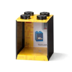 LEGO Brick Shelf 4 Knobs Black Outlet