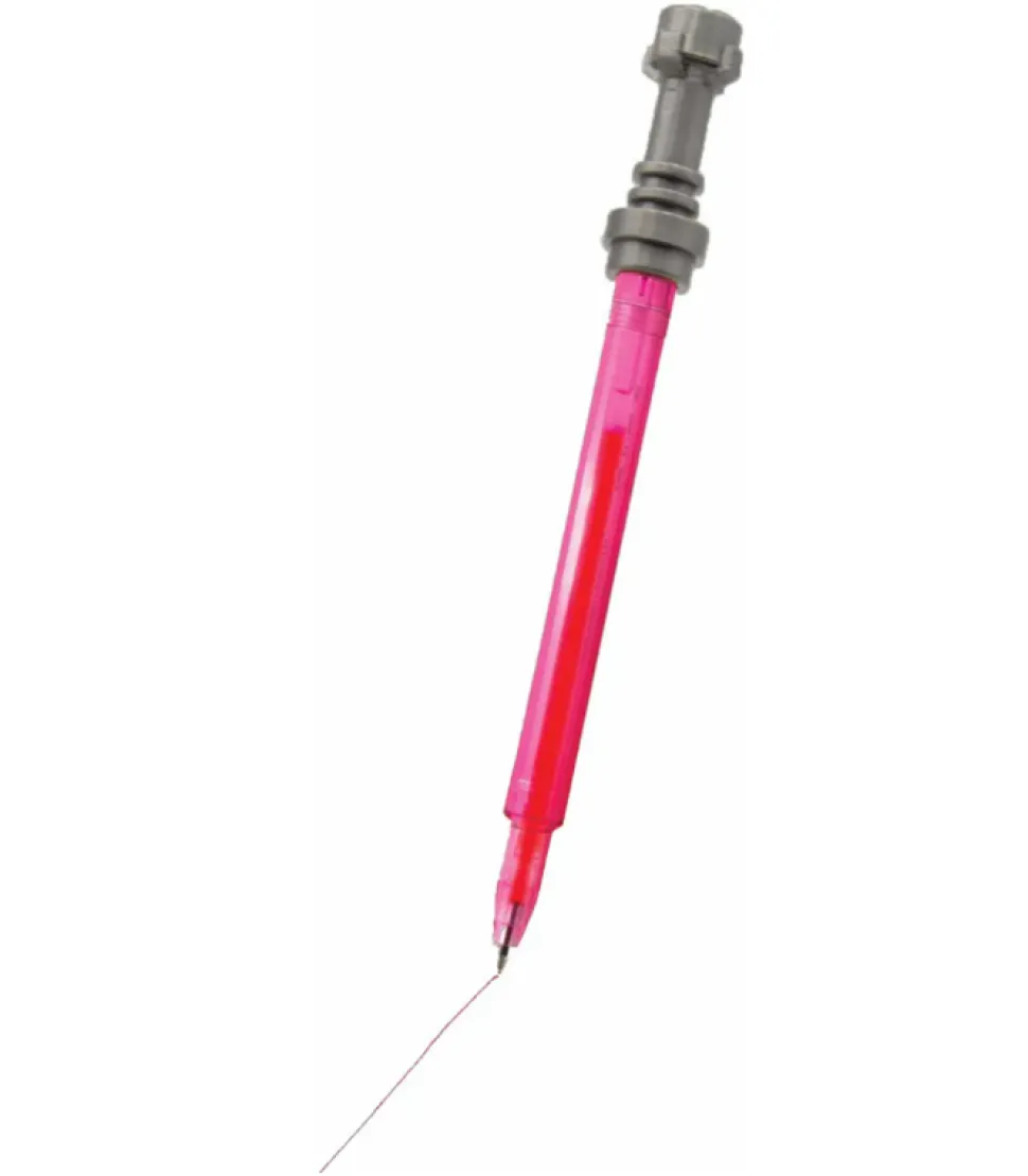 LEGO Star Wars Light Saber Gel Pen Red Violet Discount