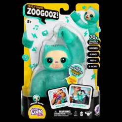 Little Live Pets Hug N Hang Zoogooz Single Pack Sensoo Sloth Outlet
