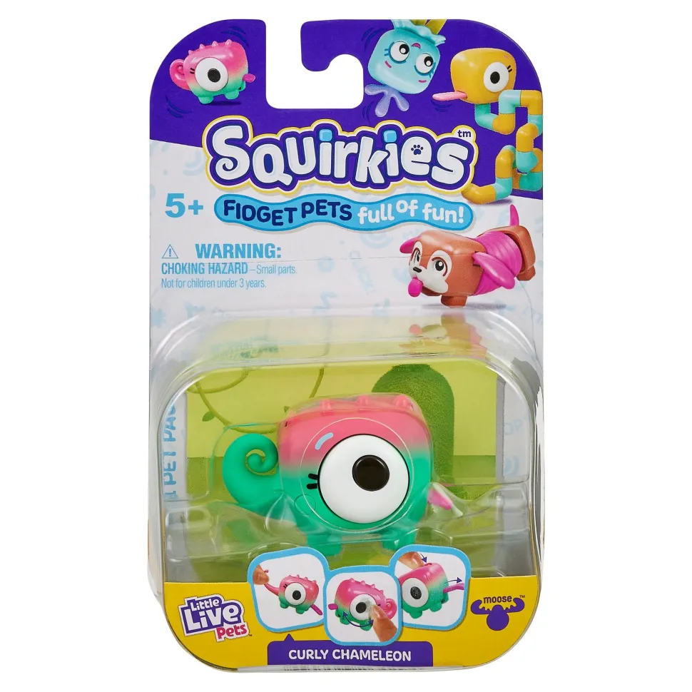 Little Live Pets Squirkies Fidget Pets Single Pack Assorted Styles Outlet
