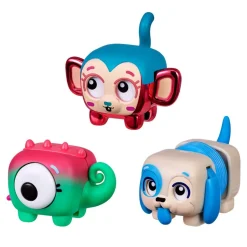 Little Live Pets Squirkies Fidget Pets 3 Pack Series 1 Metallic Cheeky Monkey Fashion