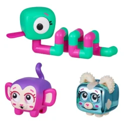 Little Live Pets Squirkies Fidget Pets 3 Pack Series 1 Metallic Clickety Cat Store