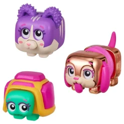 Little Live Pets Squirkies Fidget Pets 3 Pack Series 1 Metallic Pop Tube Pup Cheap