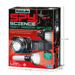 4M - Kidzlabs - Spy Science Night Mission Spylite Shop