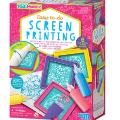 4M - Kidzmaker - Easy-To-Do Screen Printing Flash Sale