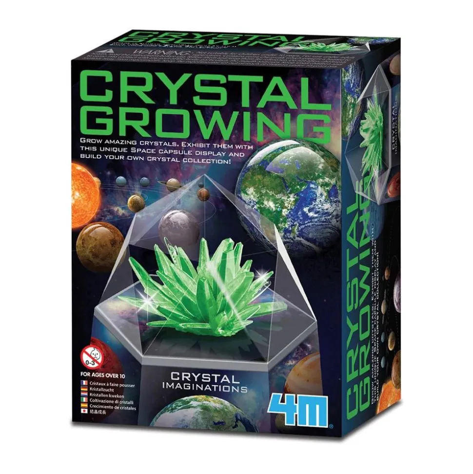 4M Crystal Growing Crystal Imaginations Green Store