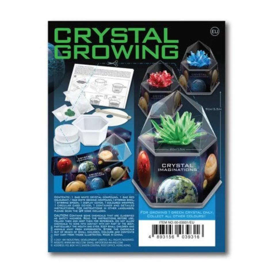 4M Crystal Growing Crystal Imaginations Green Store