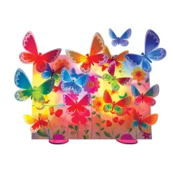 4M 3D Glow Butterfly Canvas New
