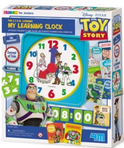 4M Disney Pixar Toy Story My Learning Clock Shop