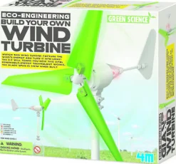 4M Green Science Eco-Engineering Build Your Own Wind Turbine Best Sale
