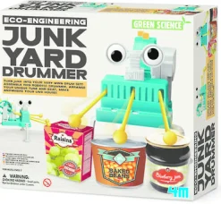 4M Green Science Eco-Engineering Junk Yard Drummer New