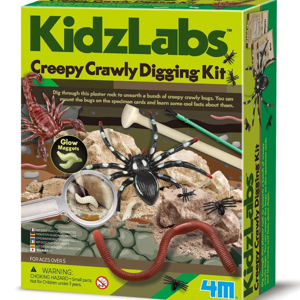 4M Kidz Labs Creepy Crawly Digging Kit Cheap