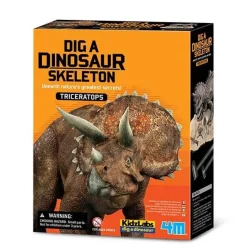 4M Kidz Labs Dinosaur Excavation Kit Triceratops Store