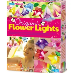 4M Kidz Maker Origami Flower Lights Flash Sale