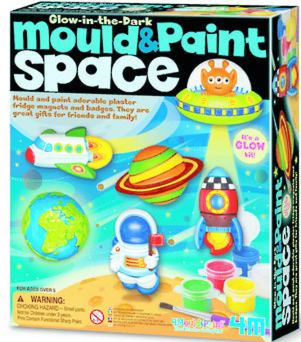 4M Mould & Paint Glow In The Dark Space Best Sale