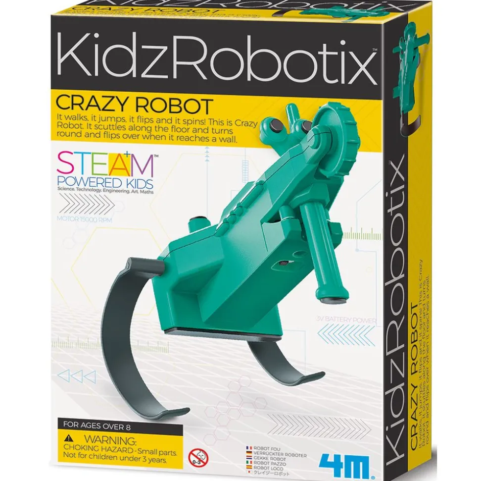 4M Steam Kidz Robotix Crazy Robot Fashion