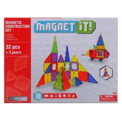 Toyworld NZ Magnet It! 32 Piece Magnetic Construction Set Discount