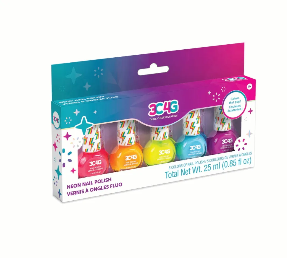 3C4G Make It Real Three Cheers For Girls Neon Nail Polish New