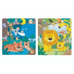 mierEdu 2-In-1 Magnetic Puzzles - Jungle Online