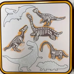 mierEdu Magic Water Doodle Book Dino World Outlet