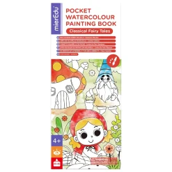 mierEdu Pocket Watercolour Painting Book - Classical Fairy Tales Outlet