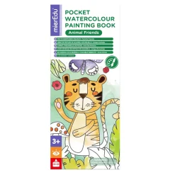 mierEdu Pocket Watercolour Painting Book - Animal Friends Store