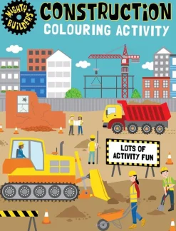 Toyworld NZ Mighty Builders Construction Activity Book Best Sale