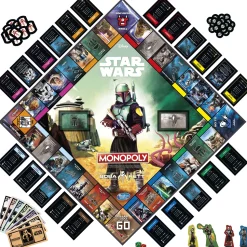 Monopoly Star Wars Boba Fett Edition New